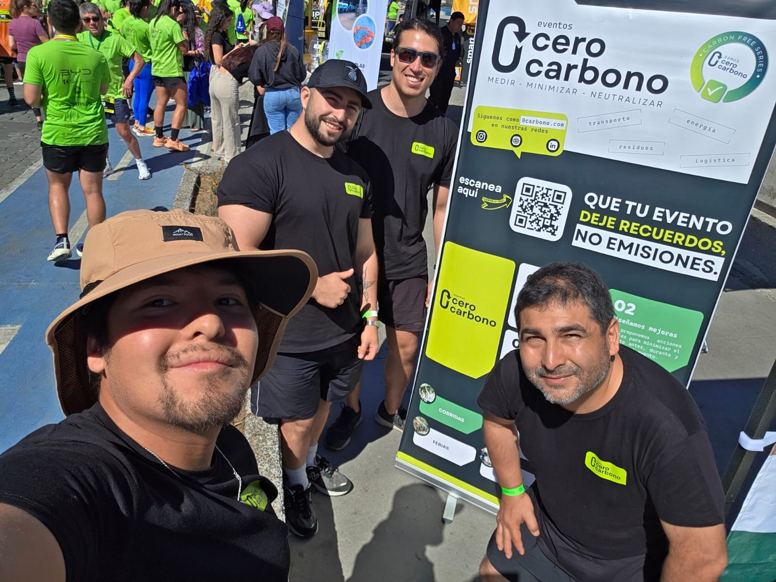 0Carbono apoyando  Reforestrunning – eventos que dejen recuerdos, no emisiones.